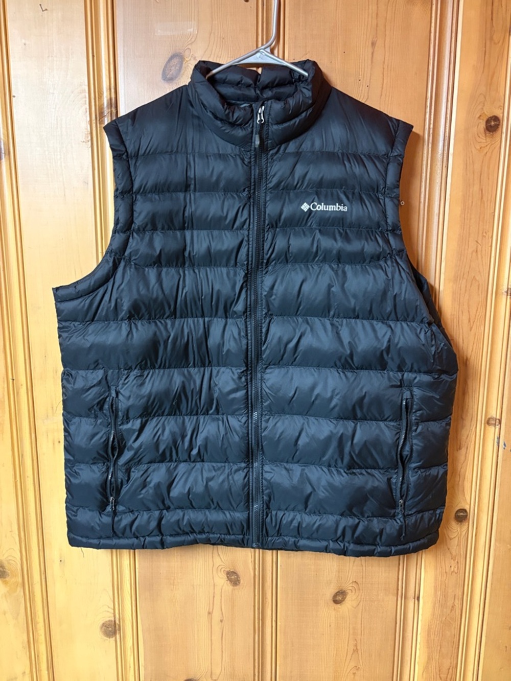 Columbia Black Quilted Packable Down Vest